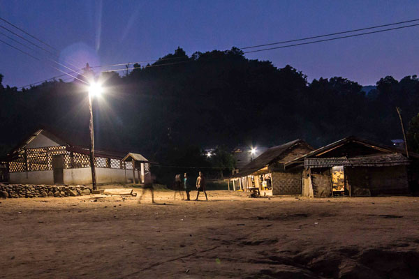 Like cities, the square-intersections and streets of the villages of the state will also be illuminated. For this, LED street lights will be installed in villages.